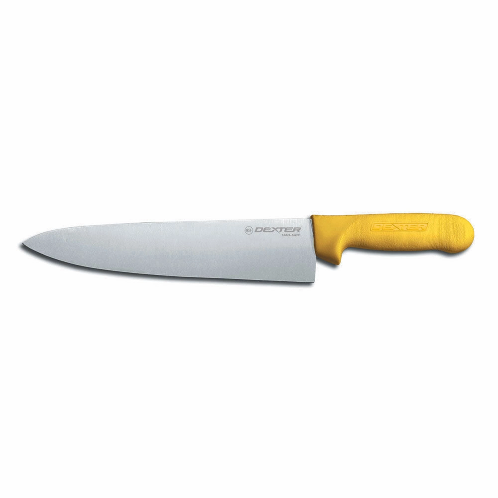 Dexter Sani-Safe S145-10Y (12433Y) 10" Cook's Knife, Yellow Food Storage,Food Containers