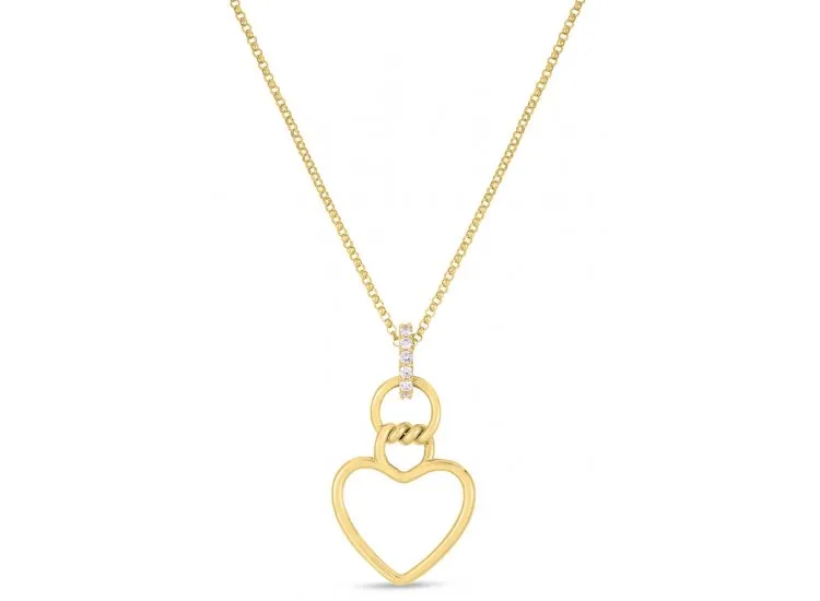 Diamond Cialoma Heart Pendant
