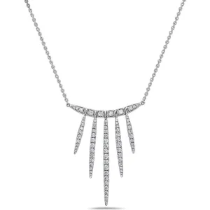 Diamond Fireworks Necklace
