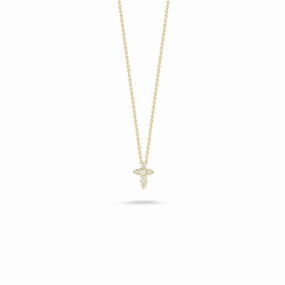 Diamond Baby Cross Pendant