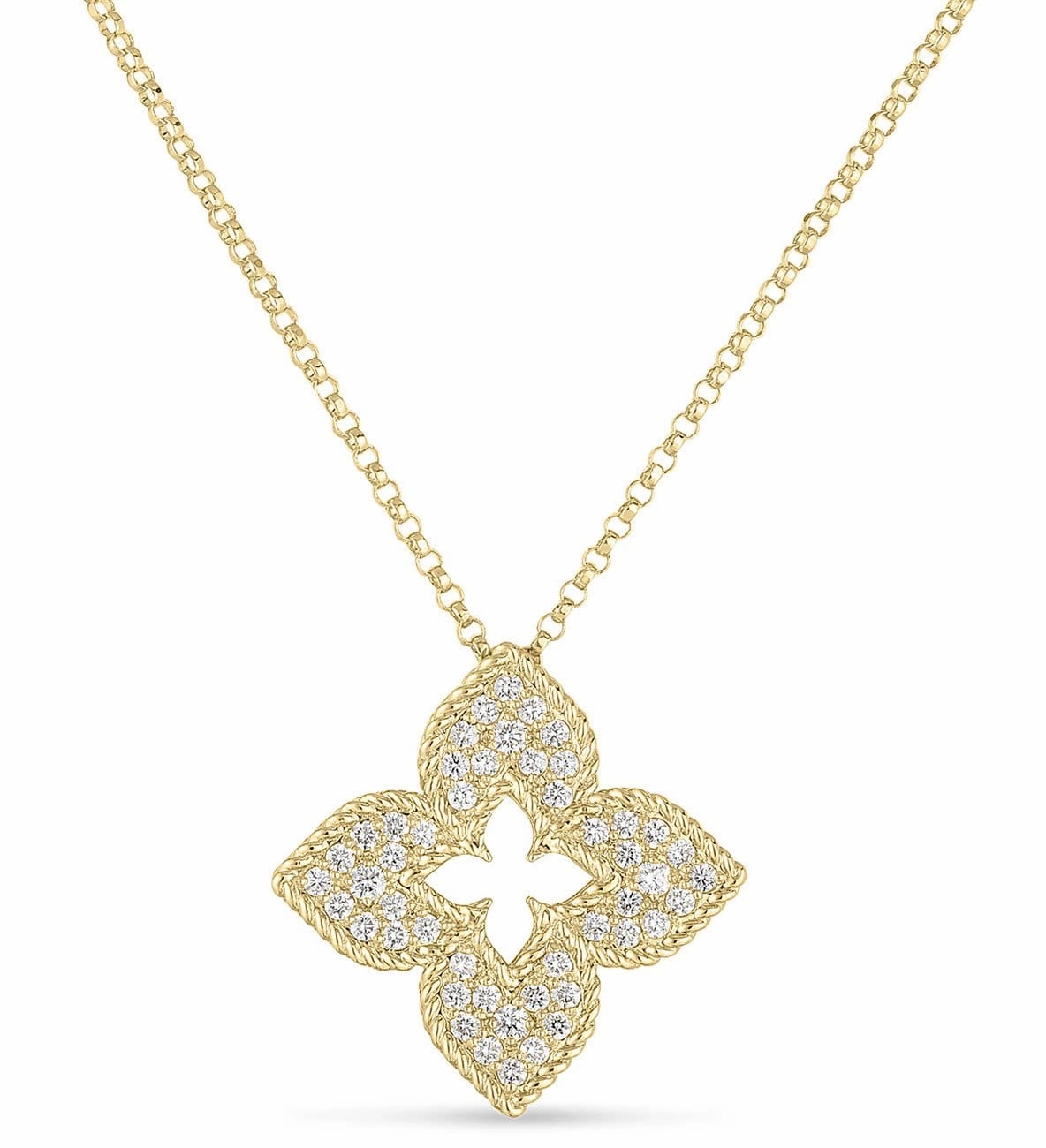 Diamond Venetian Prince Necklace