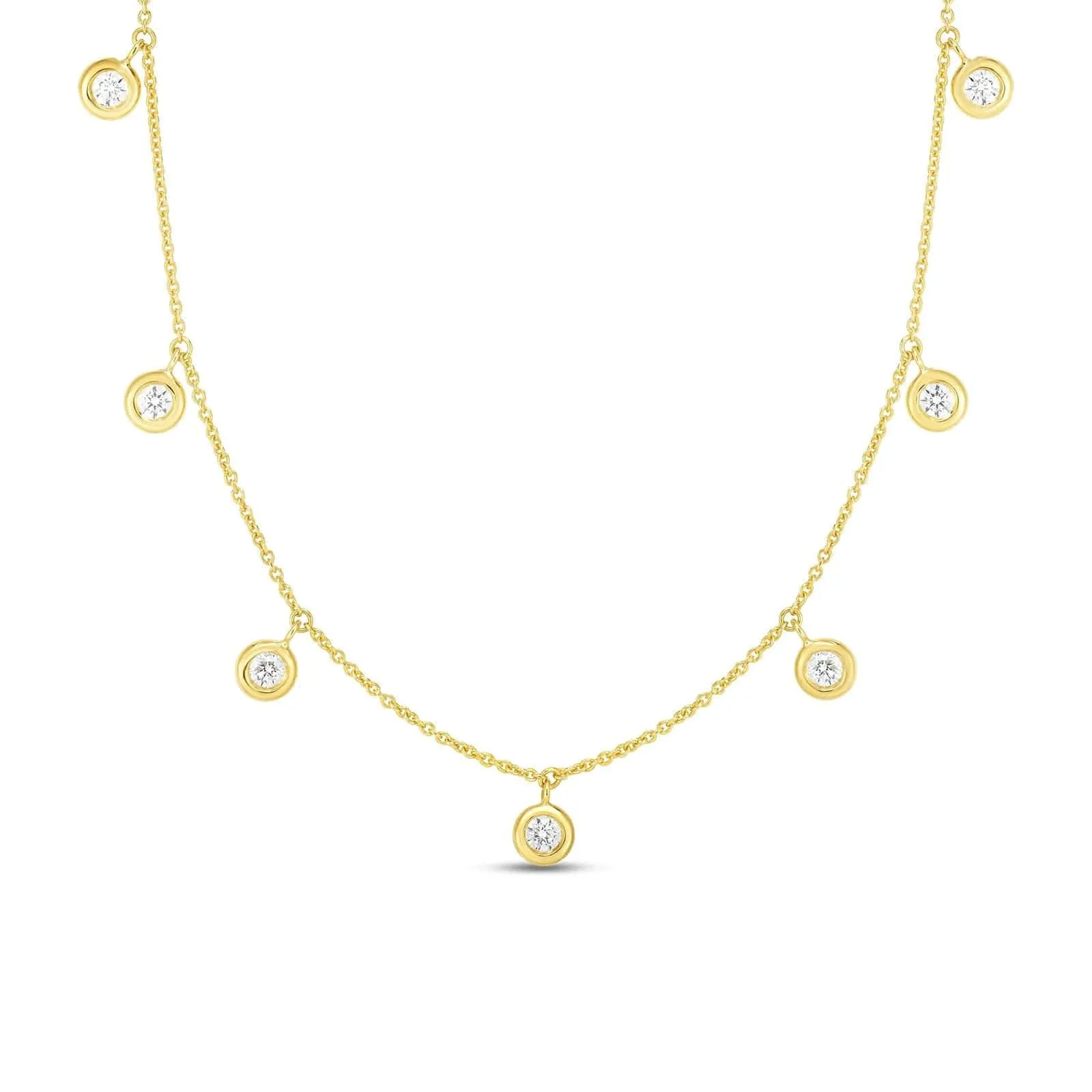 Diamonds by the Inch 7-Station Drop Necklace