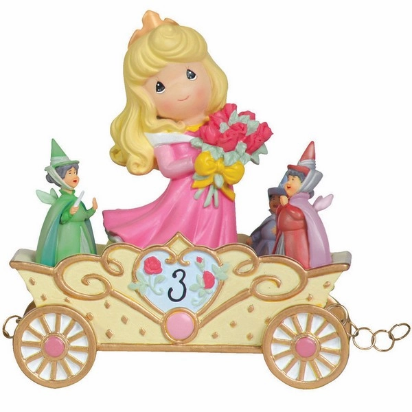 Disney Birthday Parade Now You're Three, A Beauty You'll Always And Forever Be, Age 3, Figurine Decorative Mirror,Home Decor Mirror
