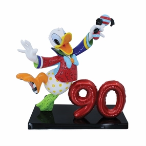Disney Britto Donald Duck 90th Numbered Limited Edition of 1500 7" Figurine Decorative Mirror,Home Decor Mirror