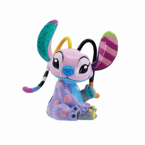 Disney Britto Lilo and Stitch Angel 3.25" Mini Figurine Decorative Mirror,Home Decor Mirror