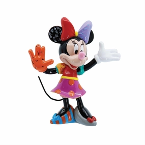 Disney Britto Minnie Mouse 3.25" Mini Figurine Decorative Mirror,Home Decor Mirror