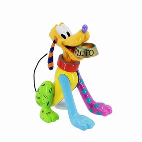 Disney Britto Pluto's 95th Anniversary 3.25" Mini Figurine Decorative Mirror,Home Decor Mirror