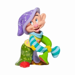 Disney Dopey from Snow White and the Seven Dwarfs Mini Figurine by Romero Britto Decorative Mirror,Home Decor Mirror