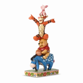 Disney Jim Shore Eeyore Pooh Tigger Piglet Figurine Decorative Mirror,Home Decor Mirror