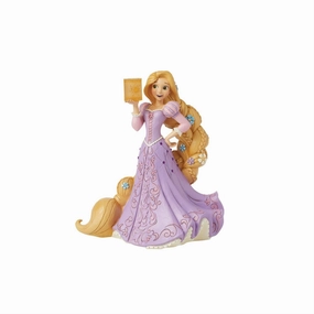 Disney Jim Shore "A Darling Dreamer" Rapunzel Deluxe 8th in the Enchanted Princess Series 14.5" Figurine Decorative Mirror,Home Decor Mirror