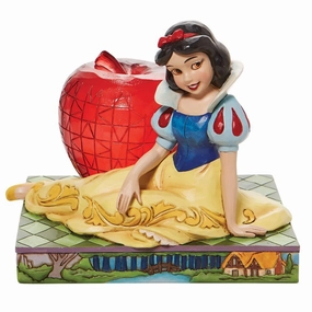 Disney Jim Shore Snow White with Apple Figurine Decorative Mirror,Home Decor Mirror