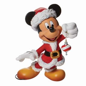 Disney Show Case Modern Mickey Santa with Ornament Hallmark Exclusive Decorative Mirror,Home Decor Mirror