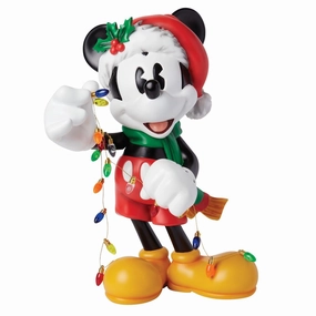 Disney Showcase Holiday Big Mickey Figurine Decorative Mirror,Home Decor Mirror