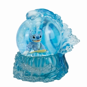 Disney Showcase Surfing Stitch Figurine Decorative Mirror,Home Decor Mirror