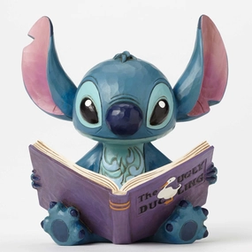 Disney Stitch with Storybook Figurine Decorative Mirror,Home Decor Mirror