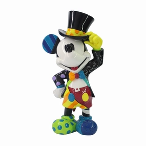 Disney Top Hat Mickey Figurine by Romero Britto Decorative Mirror,Home Decor Mirror
