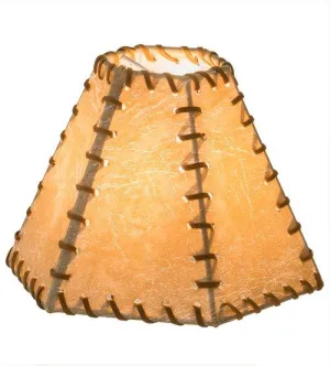 Distressed Faux Leather Lamp Shade 7" mattress topper, bed base