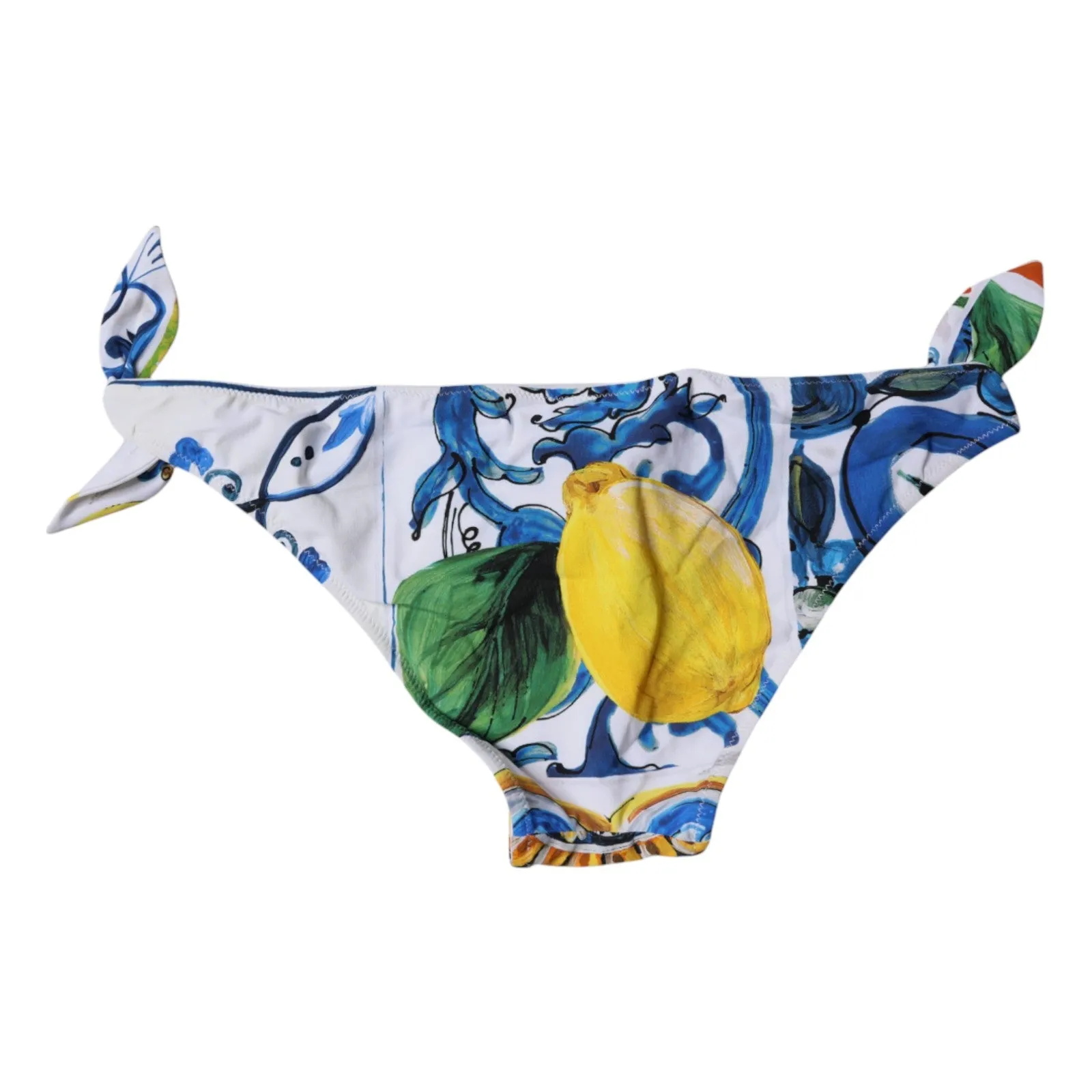 Dolce & Gabbana Majolica Swimsuit Bikini Bottom Women's Swimwear