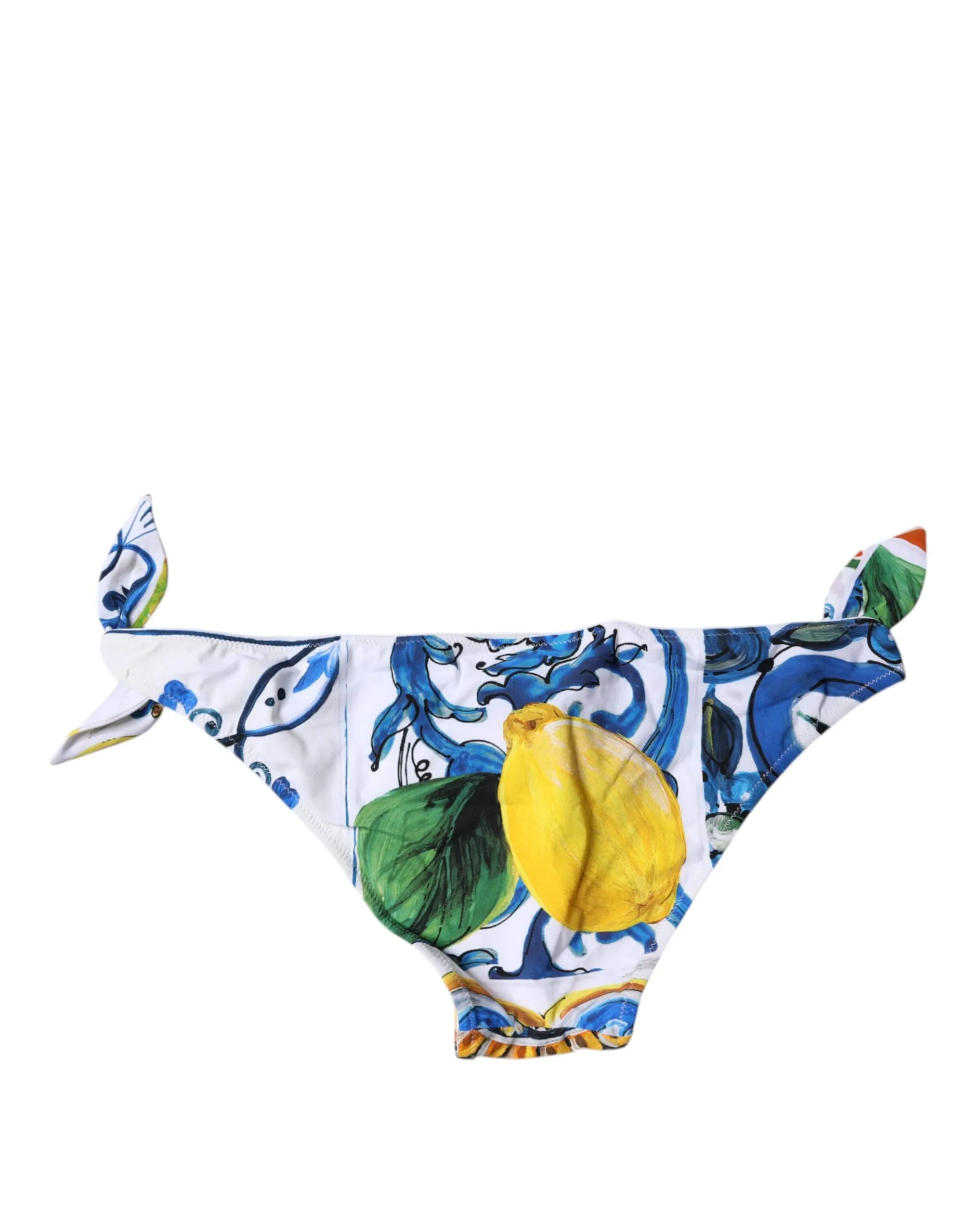 Dolce & Gabbana Majolica Swimsuit Bikini Bottom Women's Swimwear