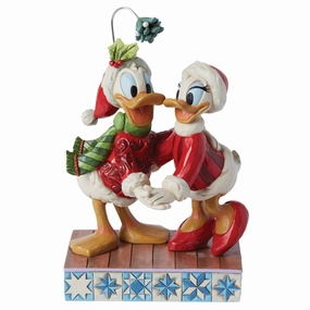 Donald and Daisy Mistletoe Decorative Mirror,Wall Mirror