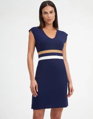Doris Beach Dress - Navy