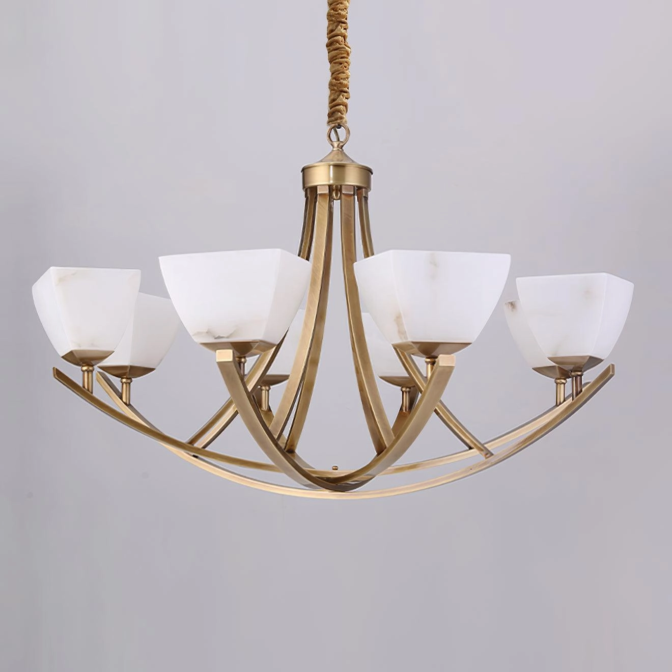 Dover Brass Chandelier