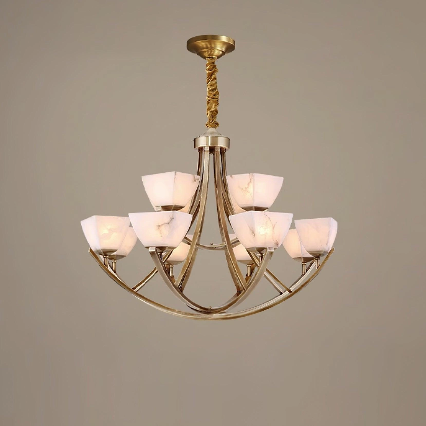 Dover Brass Chandelier