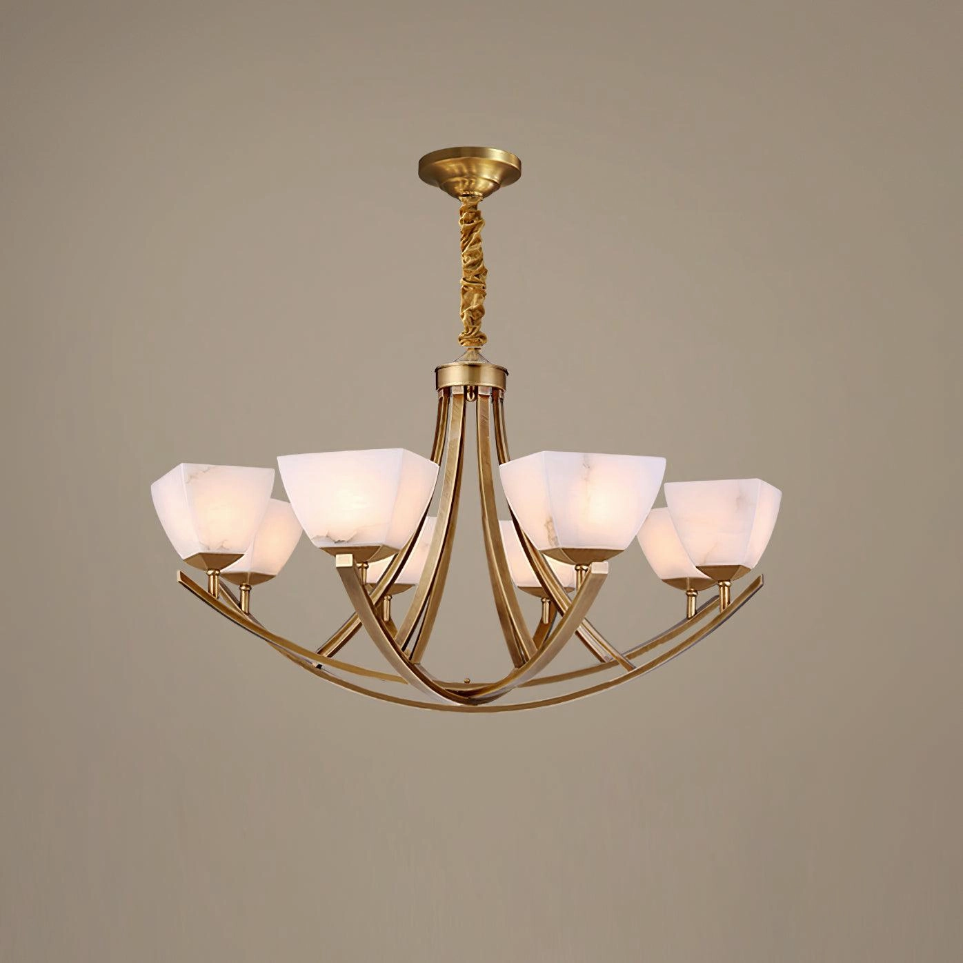 Dover Brass Chandelier