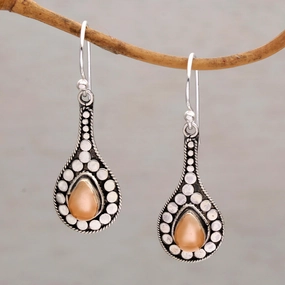 Dragon's Nest Fair Trade Earrings with Gold Accents