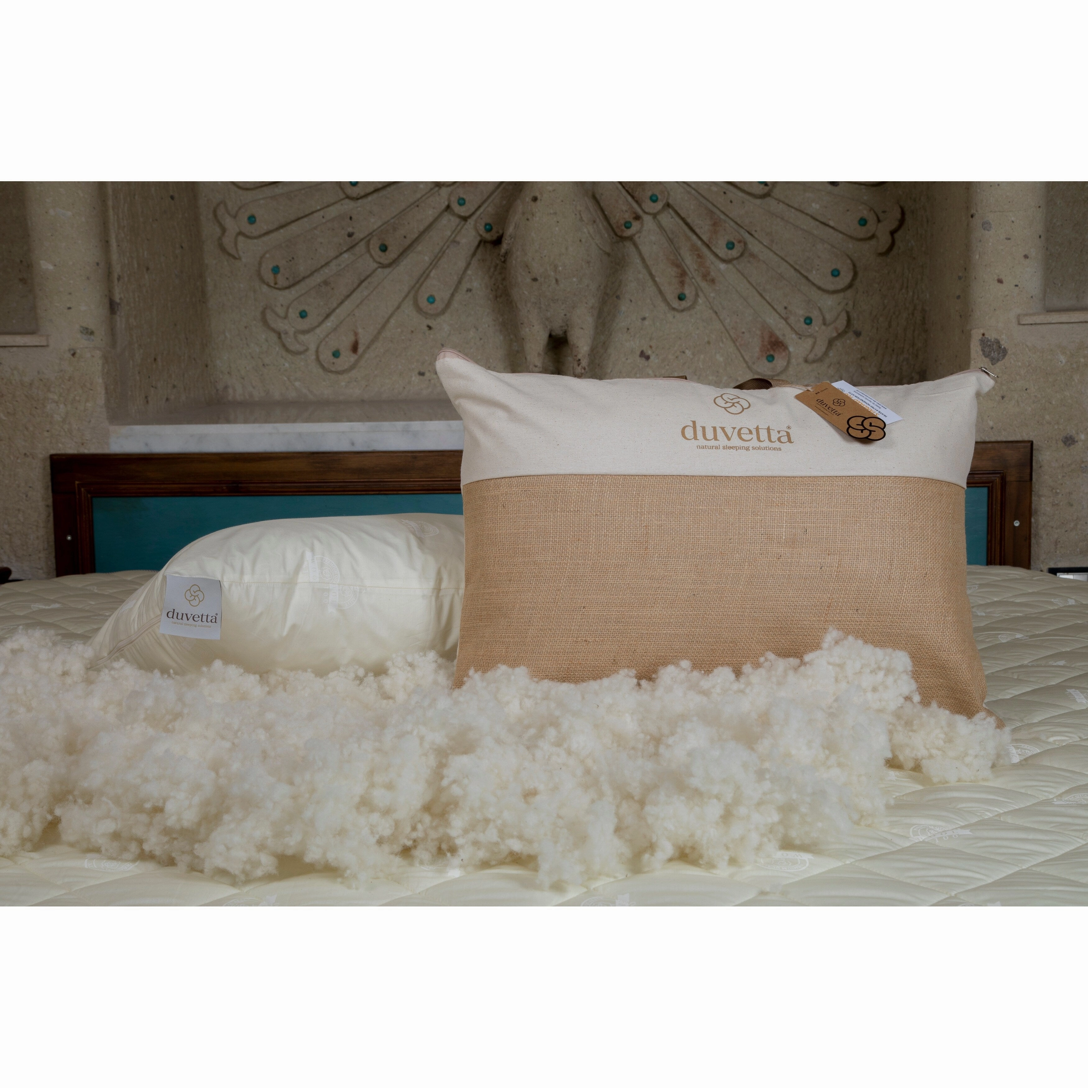 Duvetta Wooly Fill Pillow For Bedroom