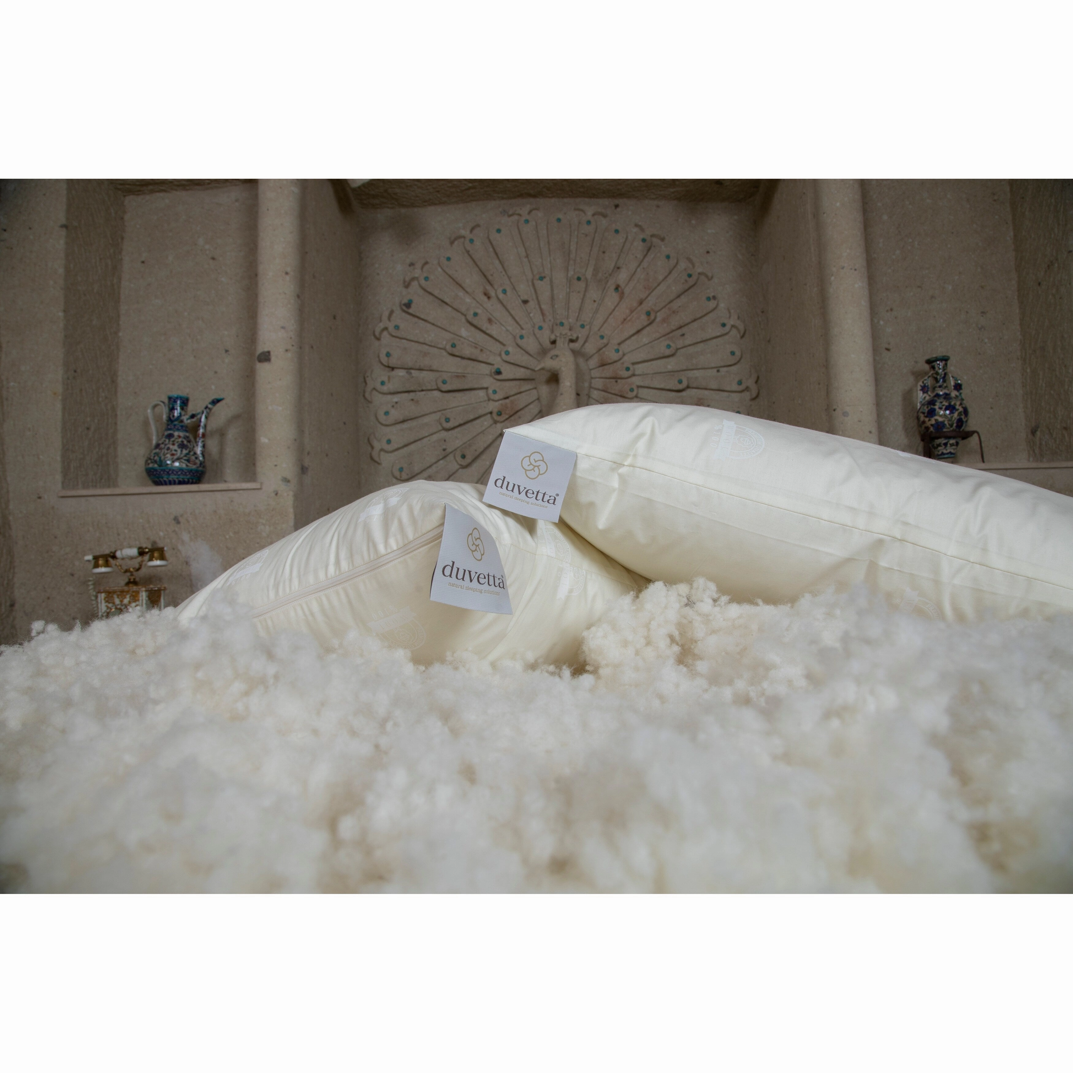 Duvetta Wooly Fill Pillow For Bedroom