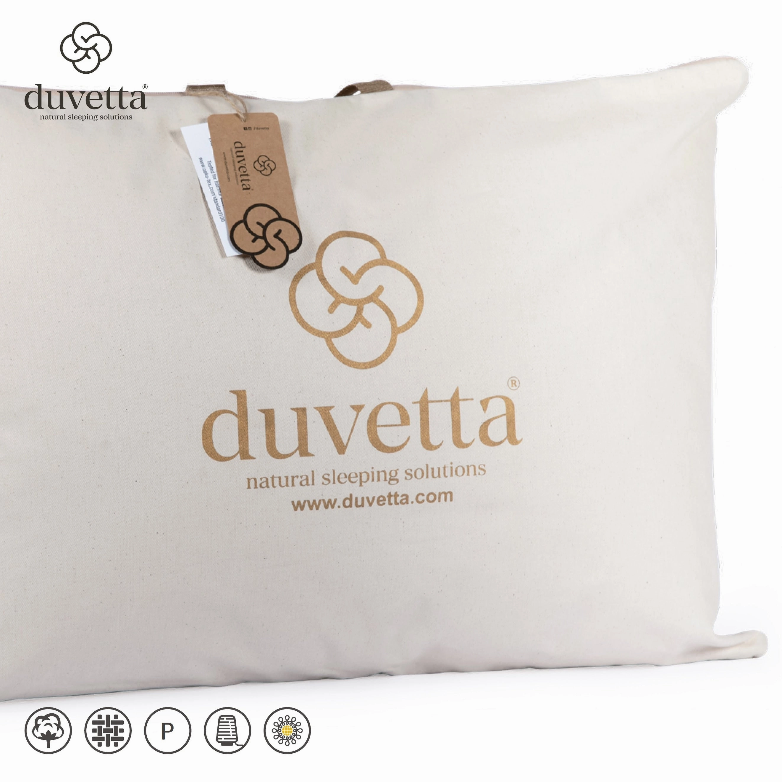 Duvetta Wooly Fill Pillow For Bedroom