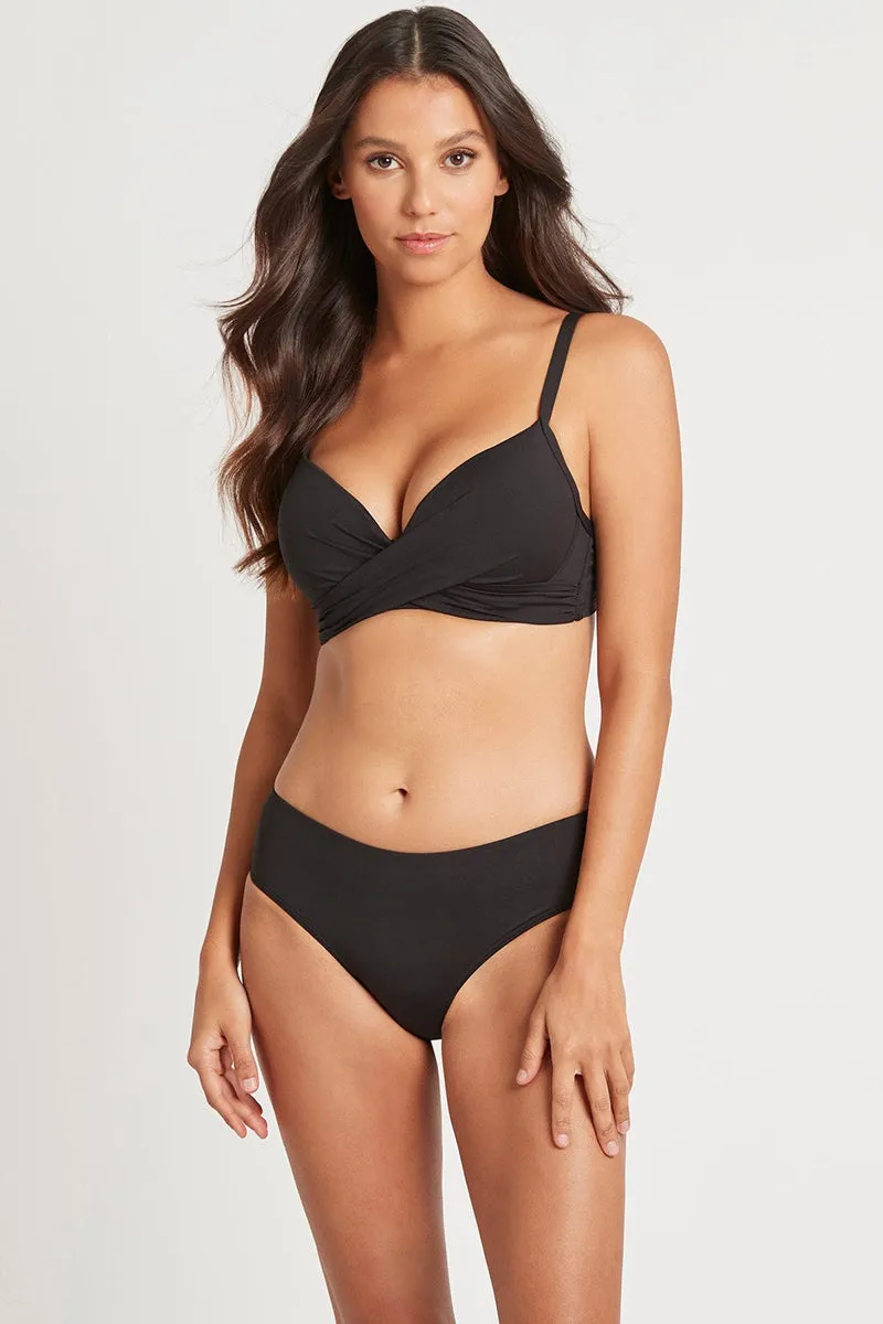 Eco D/DD Moulded Bra Black