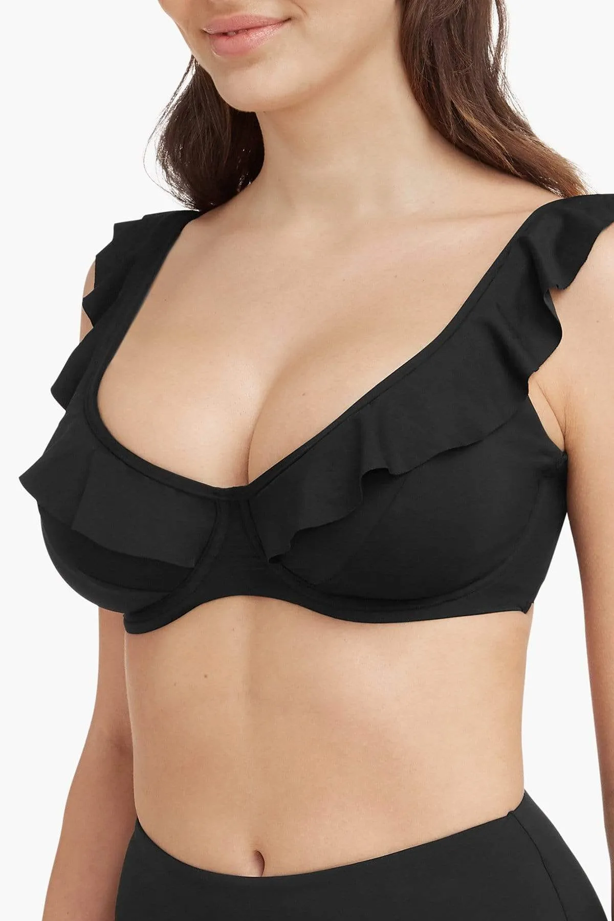 Eco F Cup Underwire Bra Black