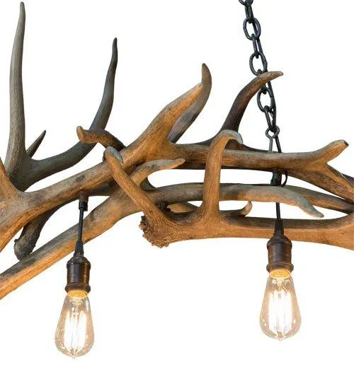 Edison Elk Antlers Chandelier