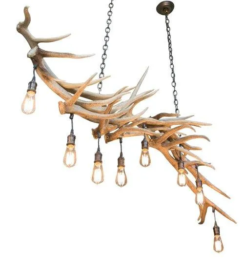 Edison Elk Antlers Chandelier