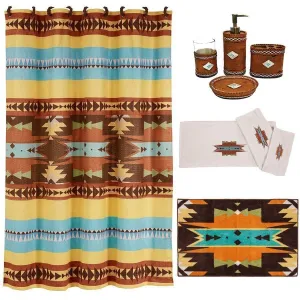 El Cerro Southwestern Bathroom Collection 3 piece sofa set, living room set
