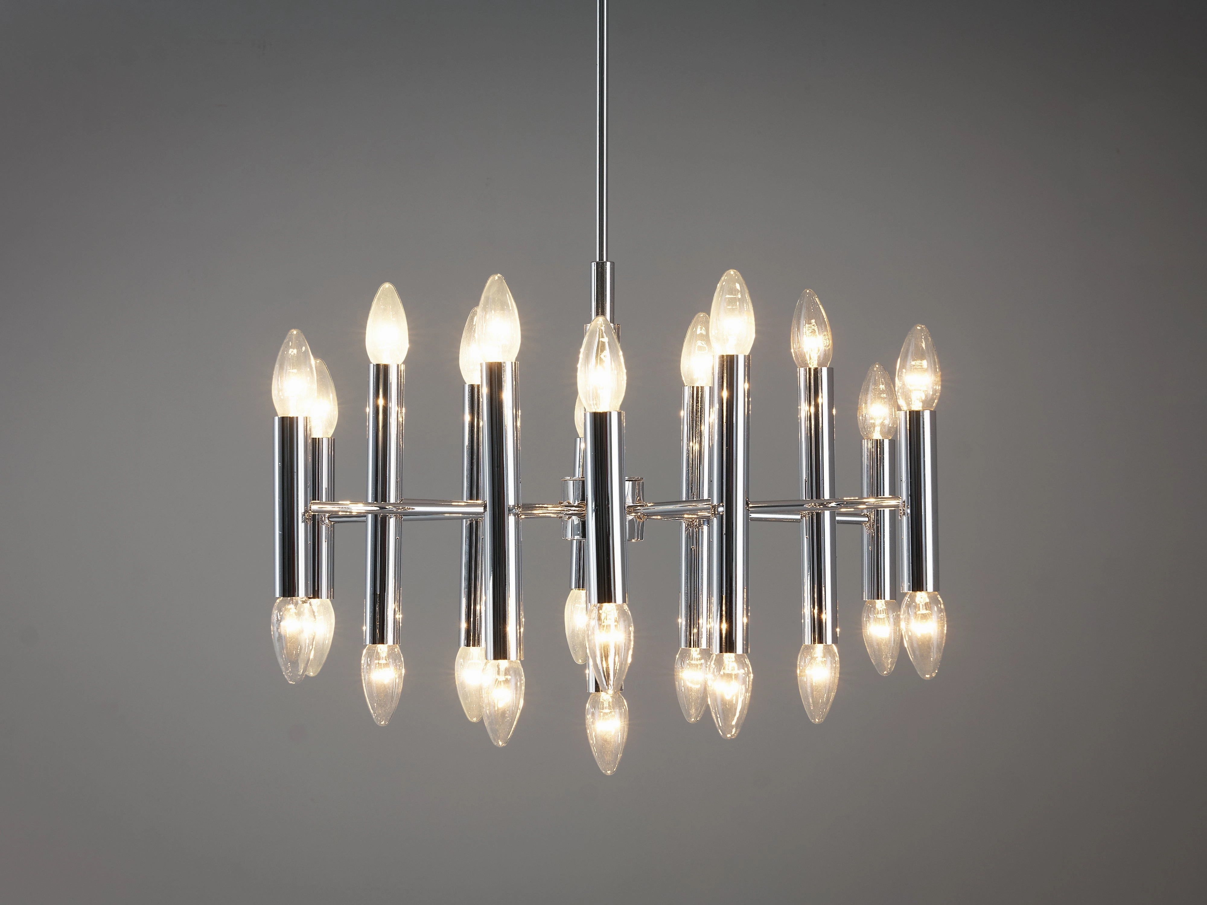 Elegant Chandelier in Chrome