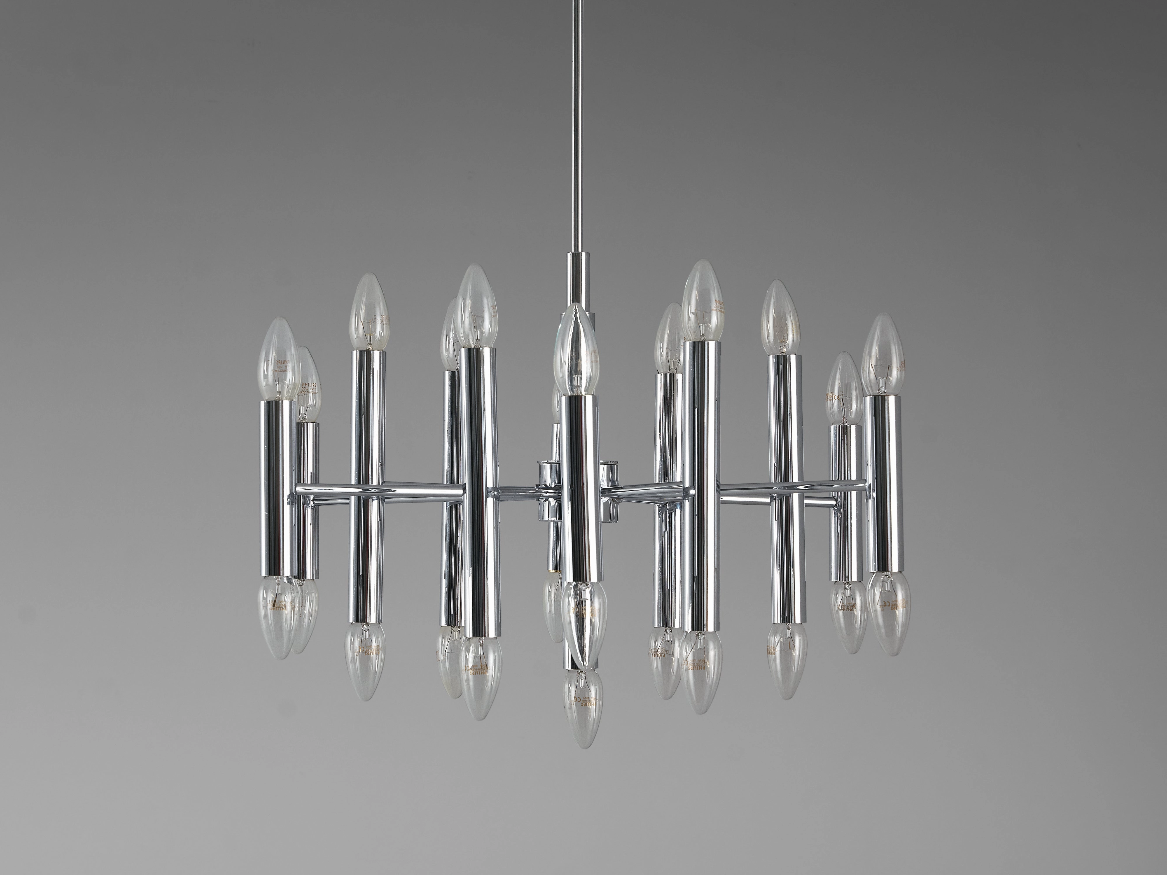 Elegant Chandelier in Chrome