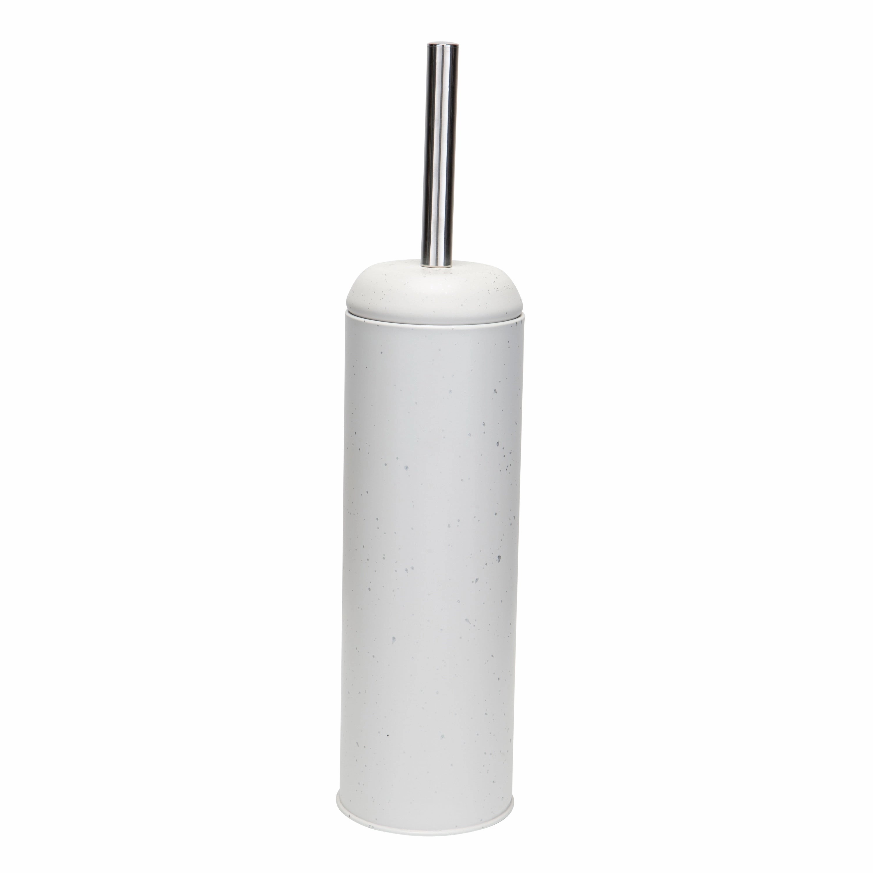 Elle Dcor Speckled Design Toilet Brush & Holder in Black