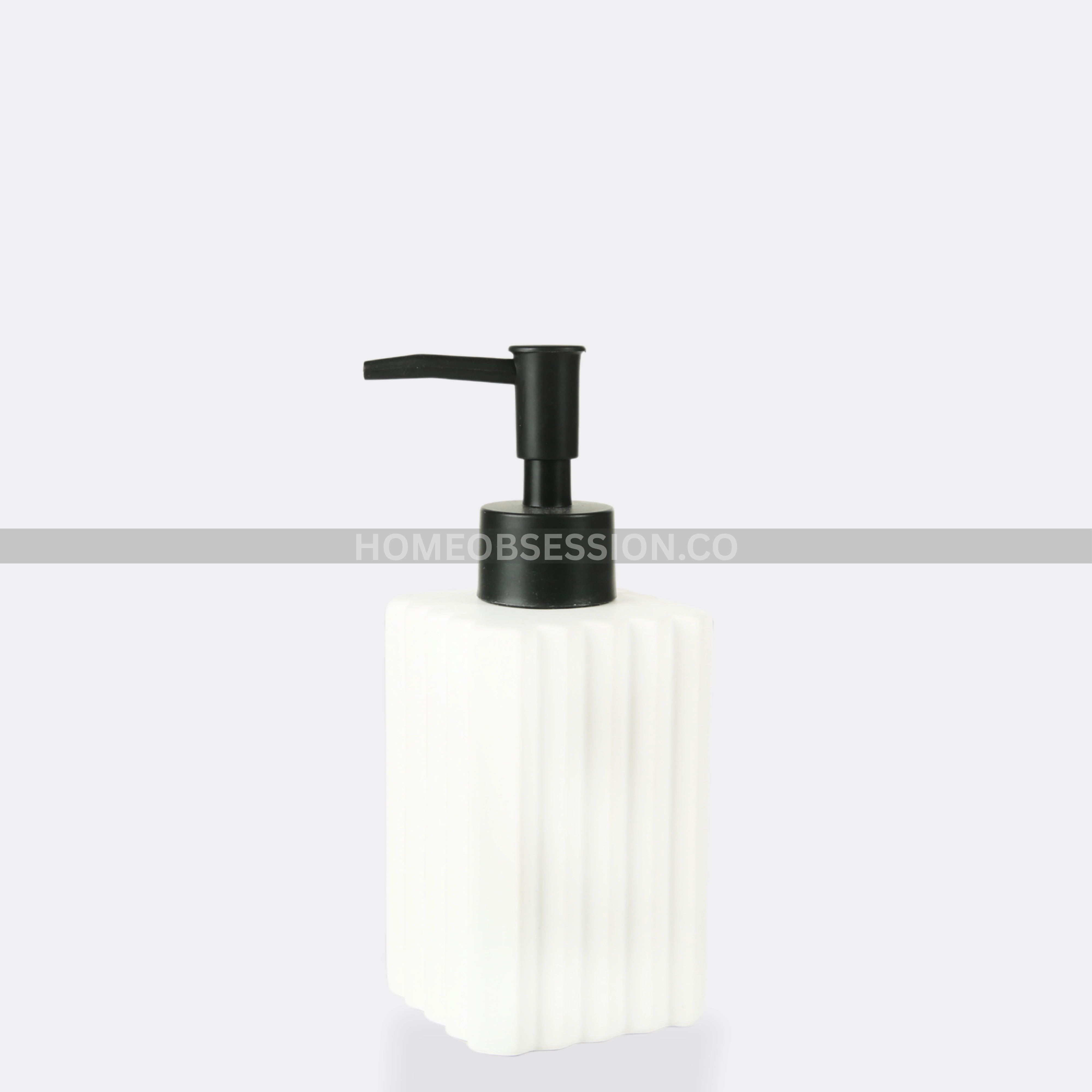 Embossed Lines Soap Dispenser