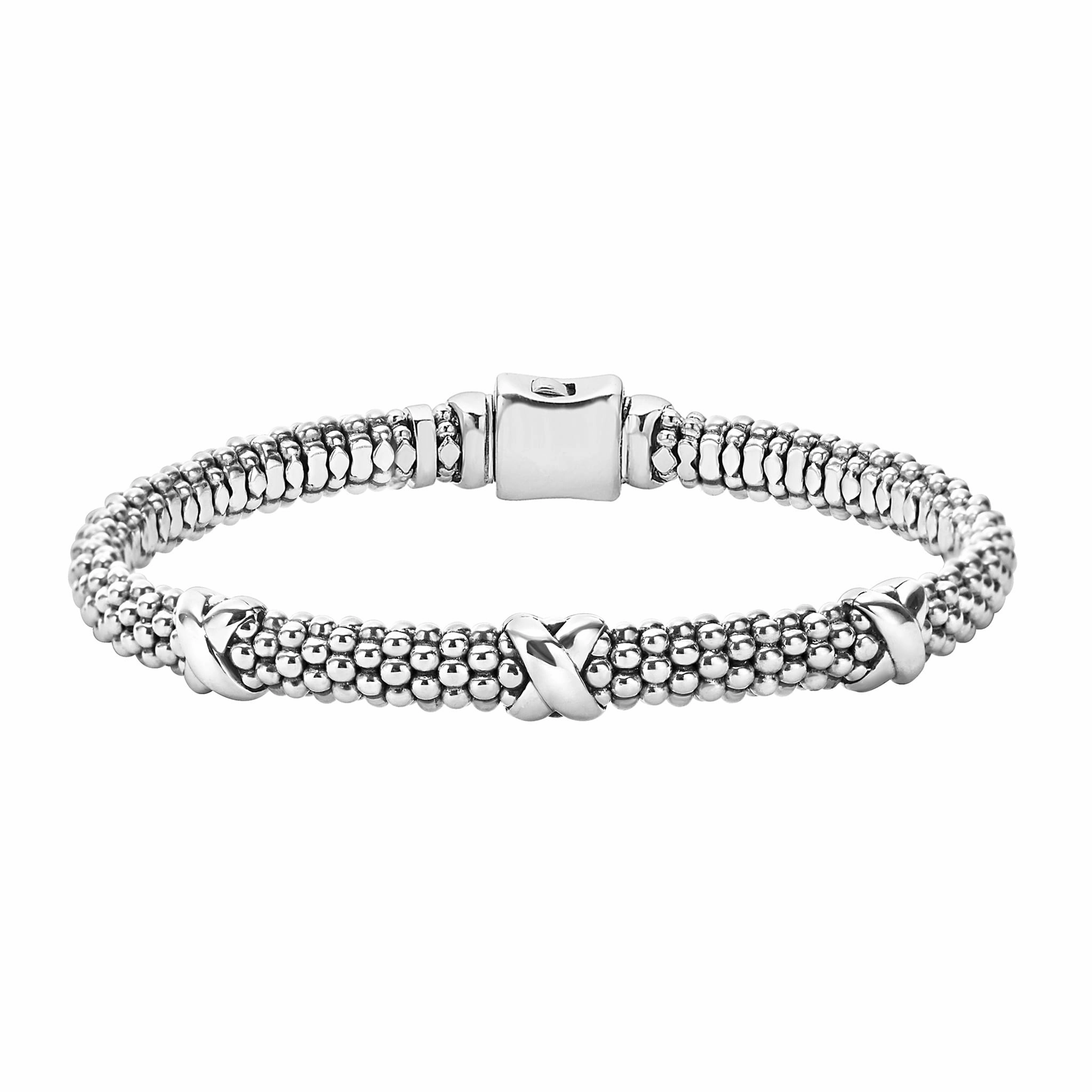 Embrace Silver X Bracelet Gift Set