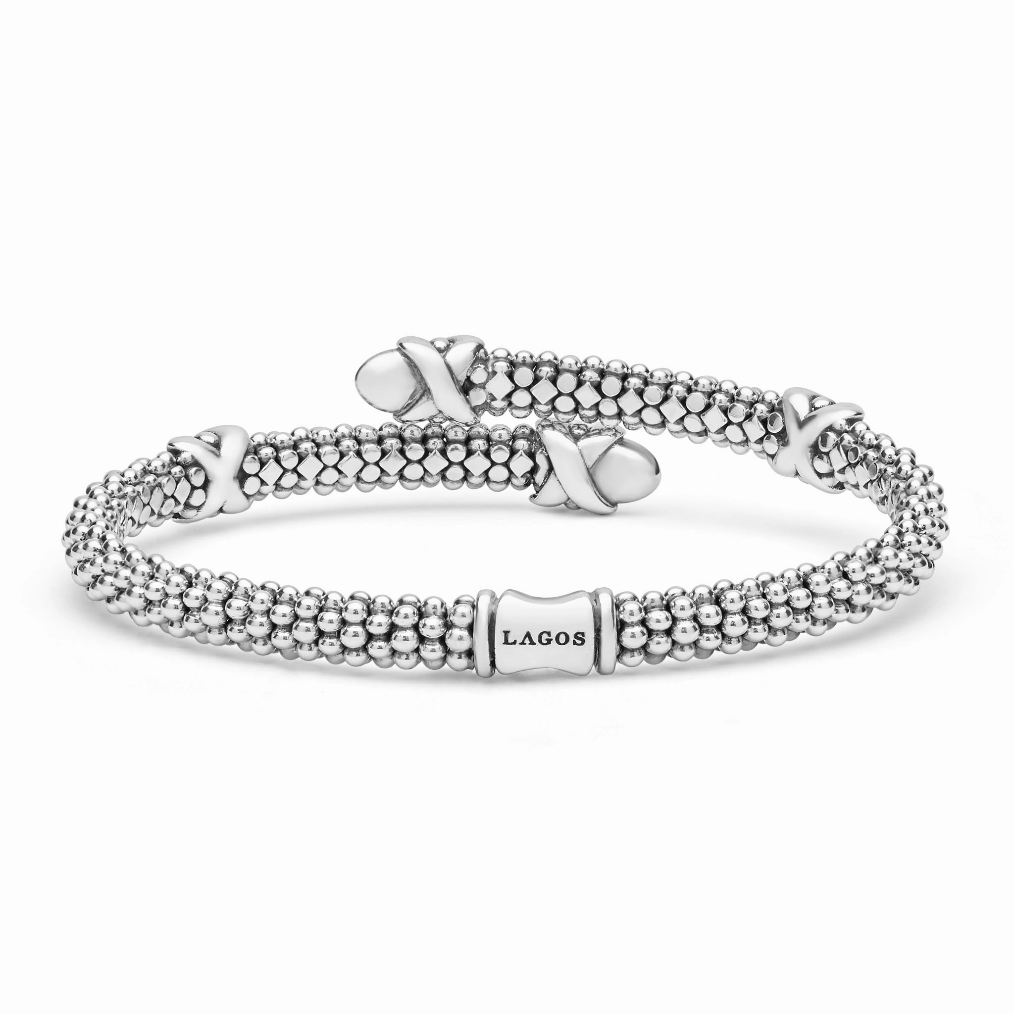Embrace Silver X Station Versa Bypass Bracelet