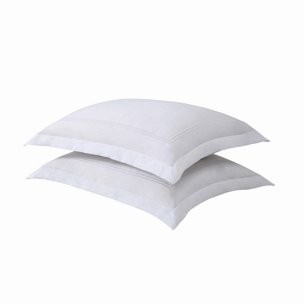 Embroidered Barrata Stitched 2-pack Shams