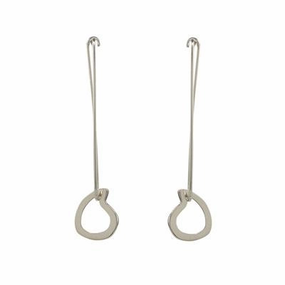 Enchanting Sterling Silver Long Earrings