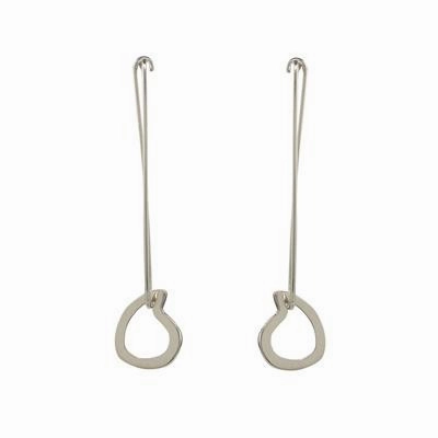 Enchanting Sterling Silver Long Earrings