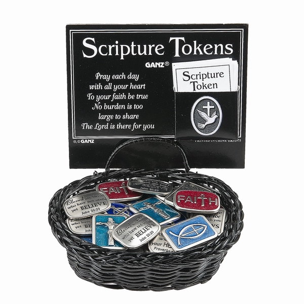 Encouraging Scripture Verses Prayer Token Charm