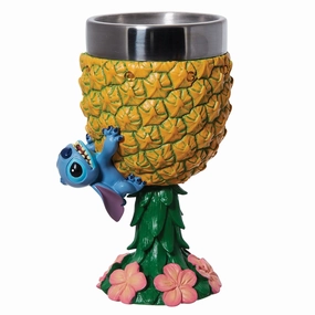 Enesco Disney Showcase Stitch Pineapple Goblet Decorative Mirror,Home Decor Mirror
