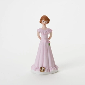Enesco Growing Up Girls Collection Brunette Age Thirteen 13 Figurine Decorative Mirror,Home Decor Mirror