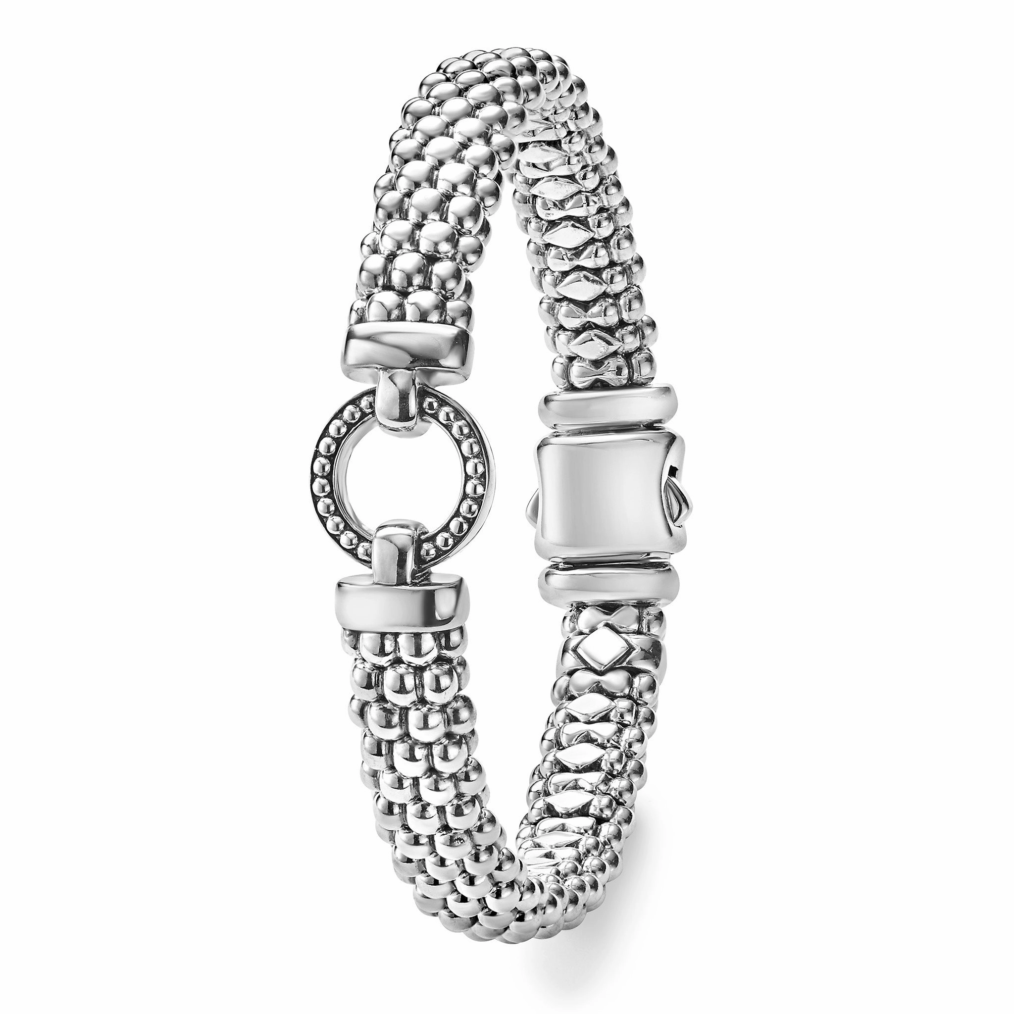 Enso Circle Caviar Bracelet | 9mm